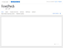 Tablet Screenshot of frontporchinteriors.com